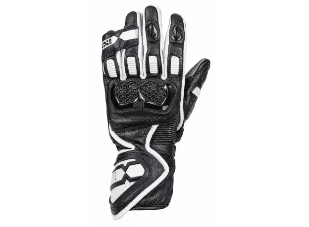IXS Мотоперчатки RS-200 2.0, Размер: S, Цвет: black\white