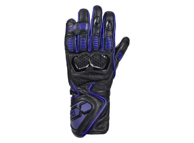 IXS Мотоперчатки RS-200 2.0, Размер: L, Цвет: black/blue