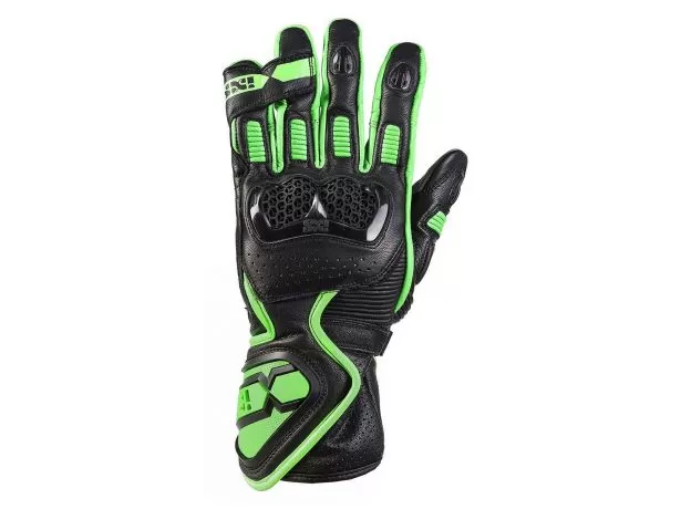 IXS Мотоперчатки RS-200 2.0, Размер: XL, Цвет: black/green