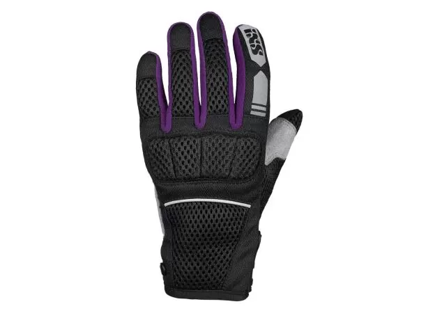IXS Мотоперчатки URBAN SAMUR-AIR 1.0 женские, Размер: M, Цвет: BLACK-VIOLET
