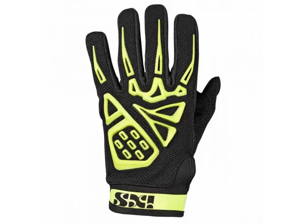 IXS Мотоперчатки PANDORA AIR, Размер: S, Цвет: BLACK/YELLOW