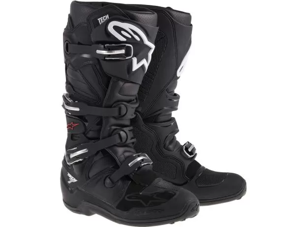 ALPINESTARS Мотоботы TECH 7, Размер: 8, Цвет: Black