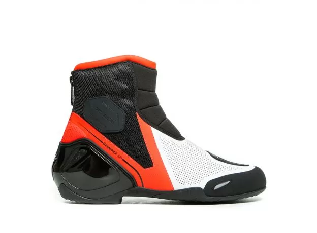 DAINESE Мотоботы DINAMICA AIR, Размер: 43, Цвет: black/fluo-red/ white