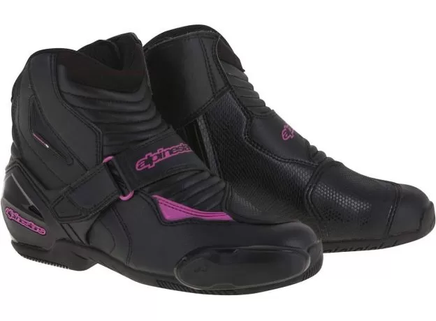 ALPINESTARS Мотоботы SMX-1 R женские, Размер: 38, Цвет: Black/Pink