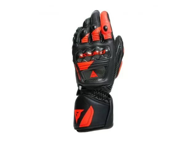 DAINESE Мотоперчатки DRUID 3, Размер: XXL, Цвет: Black/Fluo-Red
