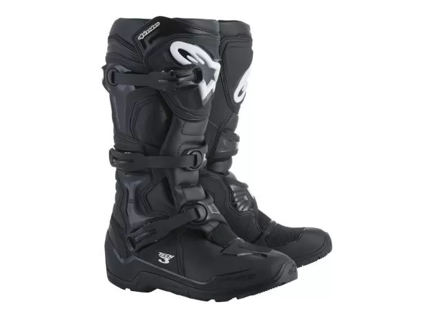 ALPINESTARS Мотоботы TECH 3 ENDURO, Размер: 8, Цвет: Black