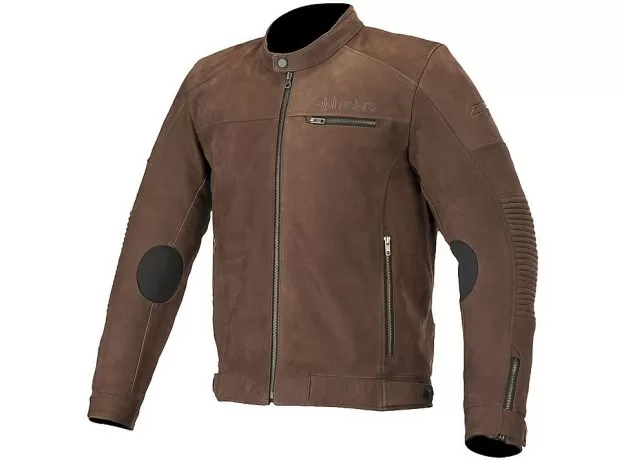 ALPINESTARS Мотокуртка кожаная WARHORSE, Размер: 54, Цвет: Brown