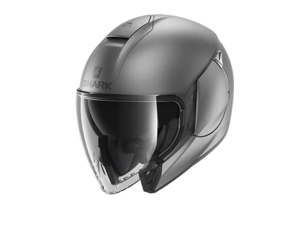 SHARK Шлем CITYCRUISER, Размер: L, Цвет: BLANK - Anthracite Mat