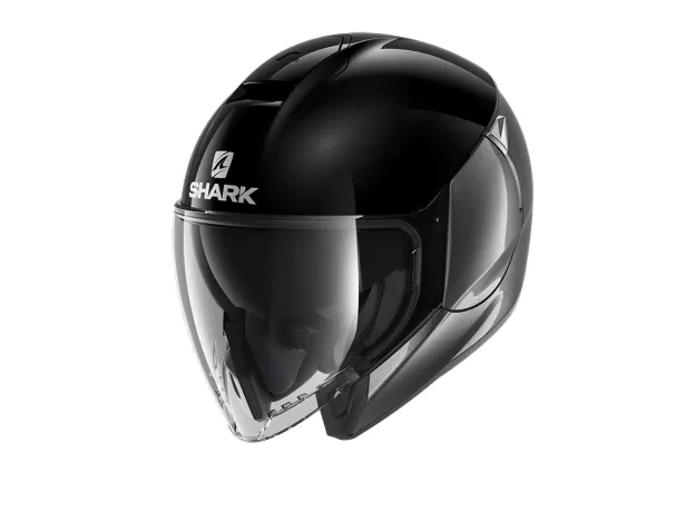 SHARK Шлем CITYCRUISER, Размер: M, Цвет: DUAL BLANK - Anthracite Black Anthracite