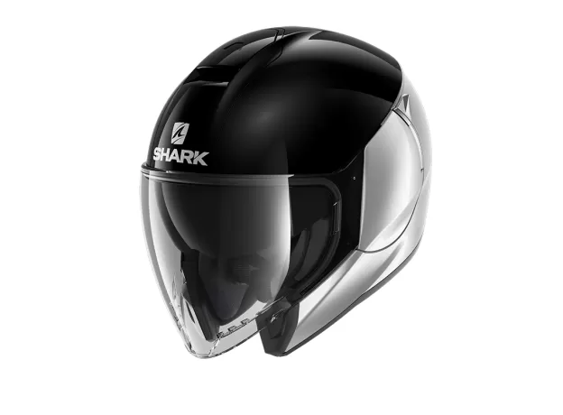 SHARK Шлем CITYCRUISER, Размер: XL, Цвет: DUAL BLANK - Silver Black Silver