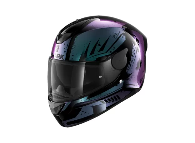 SHARK Шлем D-SKWAL 2, Размер: XS, Цвет: DHARKOV - black/blue/purple от магазина rszone SHARK Шлем D-SKWAL 2, Размер: XS, Цвет: DHARKOV - black/blue/purple