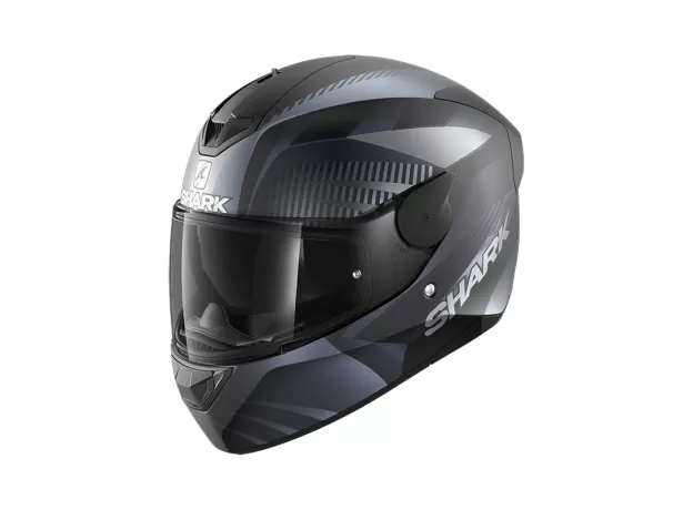 SHARK Шлем D-SKWAL 2, Размер: S, Цвет: MERCURIUM - ЧЕРНО-СЕРЫЙ от магазина rszone SHARK Шлем D-SKWAL 2, Размер: S, Цвет: MERCURIUM - ЧЕРНО-СЕРЫЙ