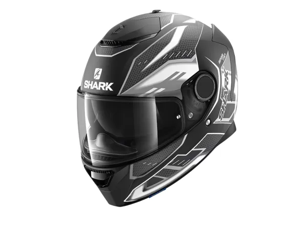 SHARK Шлем SPARTAN, Размер: S, Цвет: 1.2 ANTHEON MAT - black/grey/matt/white от магазина rszone SHARK Шлем SPARTAN, Размер: S, Цвет: 1.2 ANTHEON MAT - black/grey/matt/white