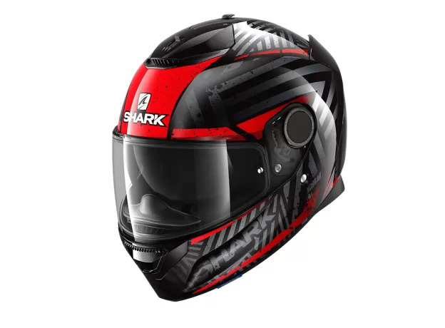 SHARK Шлем SPARTAN, Размер: S, Цвет: KOBRAK - Black Red Red от магазина rszone SHARK Шлем SPARTAN, Размер: S, Цвет: KOBRAK - Black Red Red