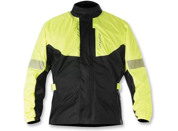 ALPINESTARS Куртка-дождевик HURRICANE, Размер: L, Цвет: Yellow Fluorescent/Black