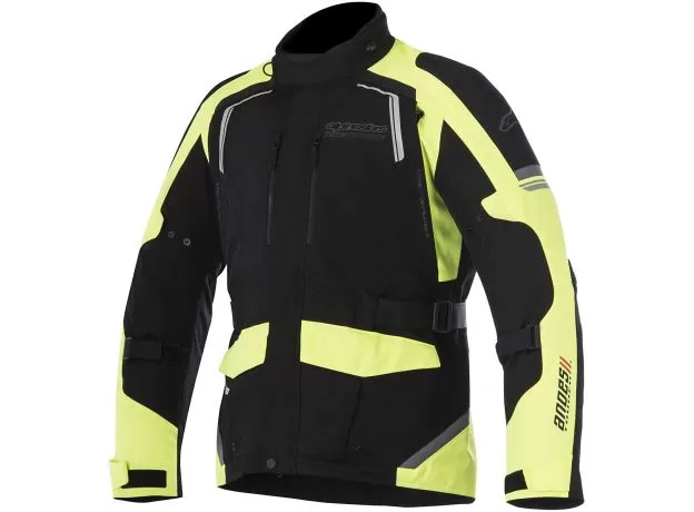 ALPINESTARS Мотокуртка ANDES v2 DRYSTAR, Размер: S, Цвет: Black/Yellow Fluorescent