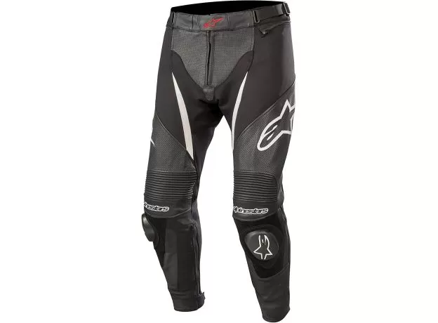 ALPINESTARS Мотоштаны кожаные SP X AIRFLOW, Размер: 44, Цвет: blаck-white