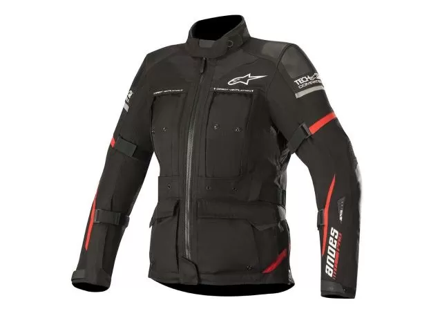 ALPINESTARS Мотокуртка ANDES PRO DRYSTAR TECH-AIR женская, Размер: M, Цвет: Black/rеd