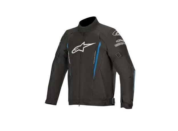 ALPINESTARS Мотокуртка GUNNER v2 WATERPROOF, Размер: XL, Цвет: BLACK/BRIGHT BLUE