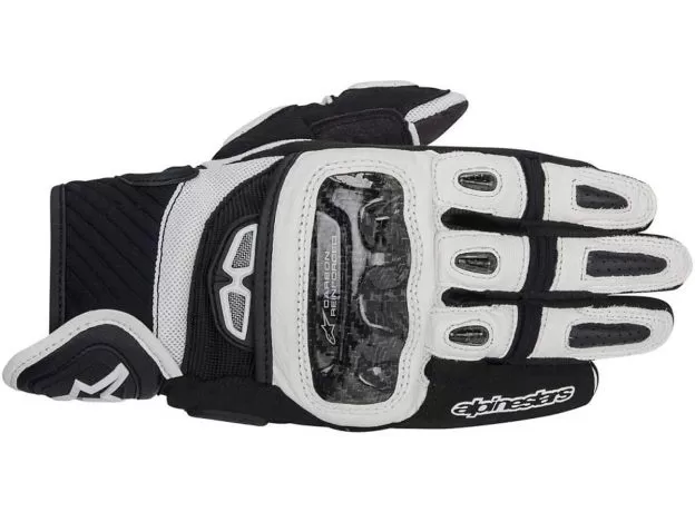 ALPINESTARS Мотоперчатки GP AIR, Размер: S, Цвет: blаck-white