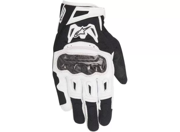 ALPINESTARS Мотоперчатки SMX-2 AIR v2, Размер: S, Цвет: blаck-white