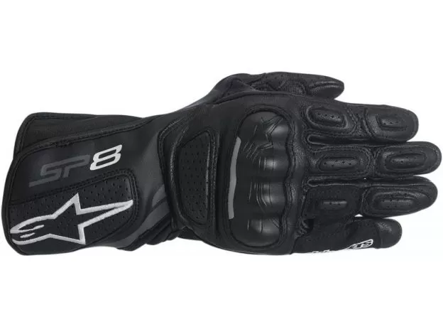ALPINESTARS Мотоперчатки SP-8 v2 женские, Размер: XL, Цвет: Black/Dark Gray