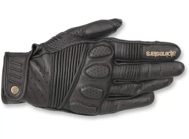 ALPINESTARS Мотоперчатки CRAZY EIGHT, Размер: L, Цвет: Black-Black