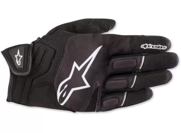 ALPINESTARS Мотоперчатки ATOM, Размер: S, Цвет: blаck-white