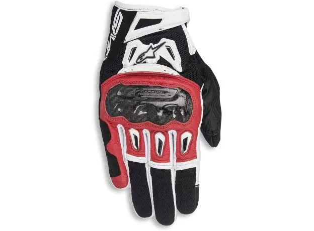 ALPINESTARS Мотоперчатки SMX-2 AIR v2, Размер: S, Цвет: Black White Red