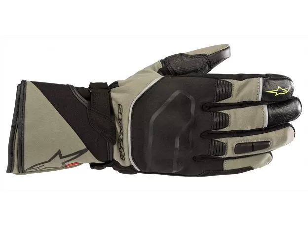 ALPINESTARS Мотоперчатки ANDES TOURING OUTDRY®, Размер: XXL, Цвет: MILITARY GREEN/BLACK