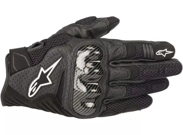 ALPINESTARS Мотоперчатки SMX-1 AIR CARBON v2, Размер: S, Цвет: Black
