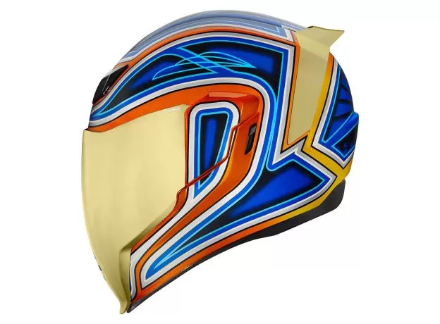 ICON Шлем AIRFLITE, Размер: S, Цвет: EL CENTRO™ ORANGE