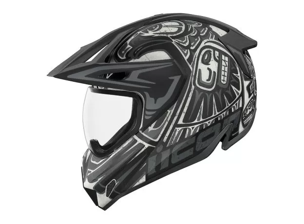 ICON Шлем VARIANT PRO, Размер: XXL, Цвет: TOTEM™ BLACK/GRAY