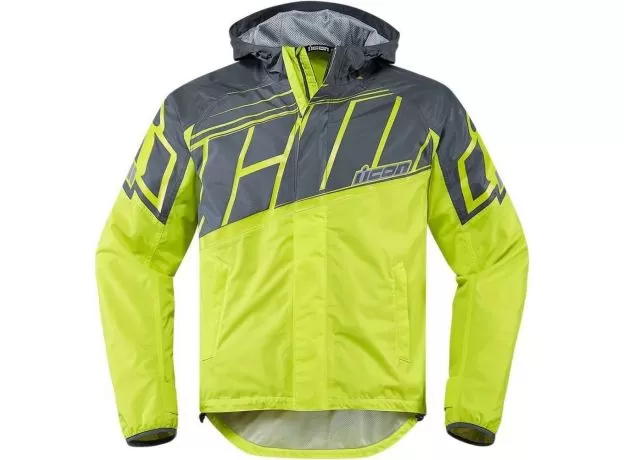 ICON Куртка-дождевик PDX 2™ WP3, Размер: M, Цвет: HI-VIZ YELLOW
