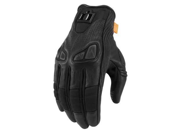 ICON Мотоперчатки AUTOMAG™ TOUCHSCREEN SHORT, Размер: M, Цвет: Black