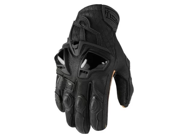 ICON Мотоперчатки HYPERSPORT SHORT™, Размер: 3XL, Цвет: Black