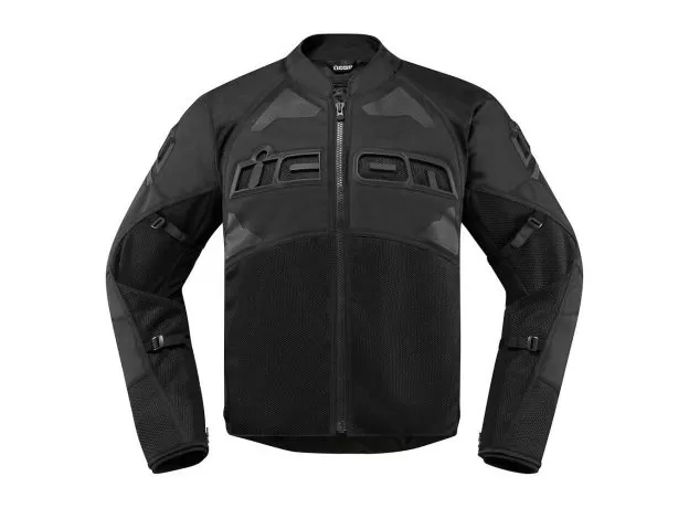 ICON Мотокуртка CONTRA2™, Размер: L, Цвет: STEALTH BLACK