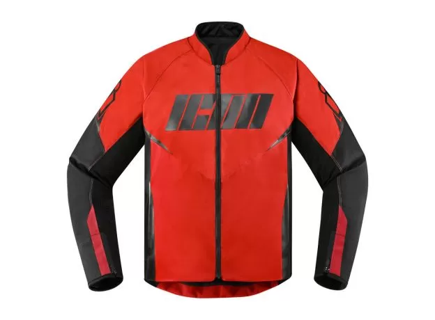 ICON Мотокуртка HOOLIGAN, Размер: XL, Цвет: red