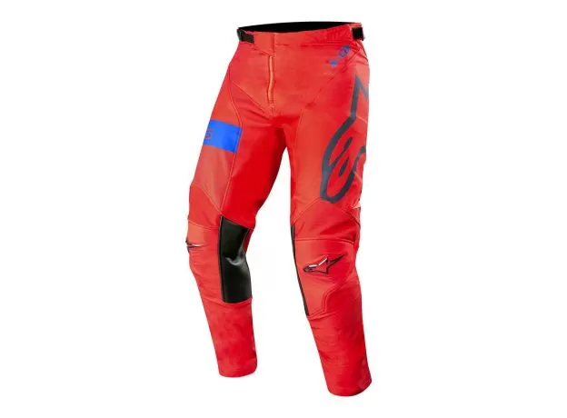 ALPINESTARS Кроссовые штаны RACER TECH, Размер: 30, Цвет: ATOMIC красный/темно-синий/синий