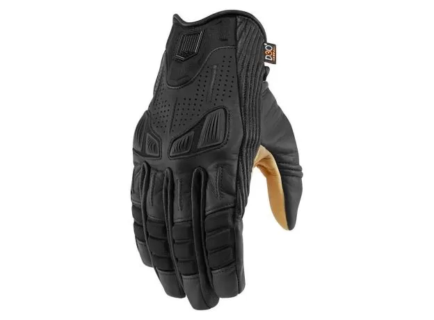 ICON Мотоперчатки AXYS™ MID CUFF, Размер: 3XL, Цвет: BLACK/TAN