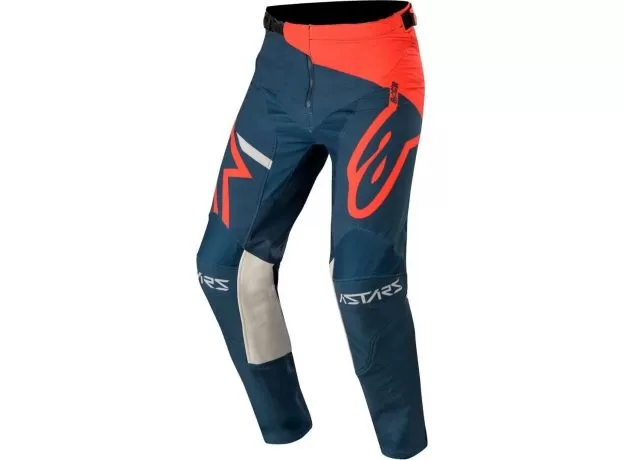 ALPINESTARS Кроссовые штаны RACER TECH, Размер: 32, Цвет: COMPASS Bright red/Navy