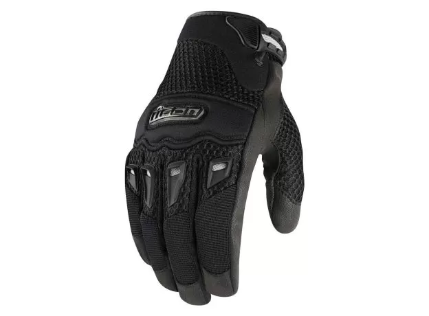 ICON Мотоперчатки TWENTY-NINER™ CE SHORT женские, Размер: XS, Цвет: Black