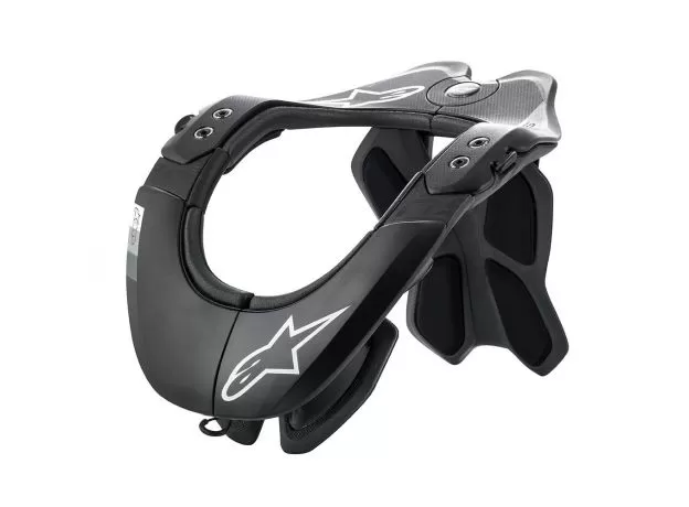 ALPINESTARS Мотозащита шеи BNS TECH-2, Размер: L/XL, Цвет: Black/Cool Gray