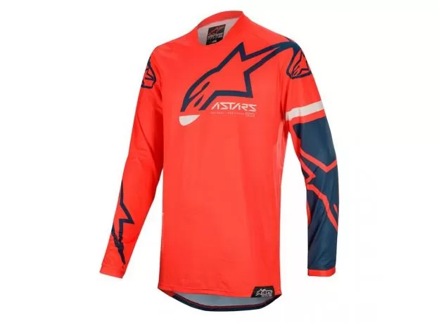ALPINESTARS Джерси RACER, Размер: L, Цвет: COMPASS Bright red/Navy
