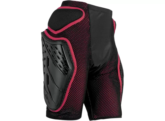 ALPINESTARS Защитные мотошорты BIONIC FREE RIDE, Размер: XL, Цвет: Black/rеd