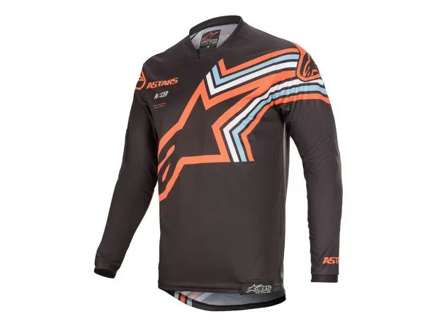 ALPINESTARS Джерси RACER, Размер: S, Цвет: BRAAP black/orange