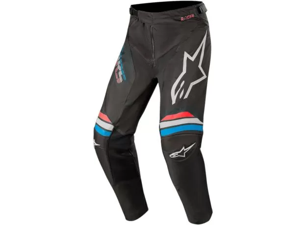 ALPINESTARS Кроссовые штаны RACER, Размер: 34, Цвет: BRAAP Black/Light Gray