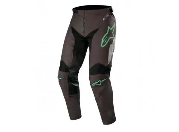 ALPINESTARS Кроссовые штаны RACER TECH, Размер: 30, Цвет: COMPASS черно-серо-зеленый
