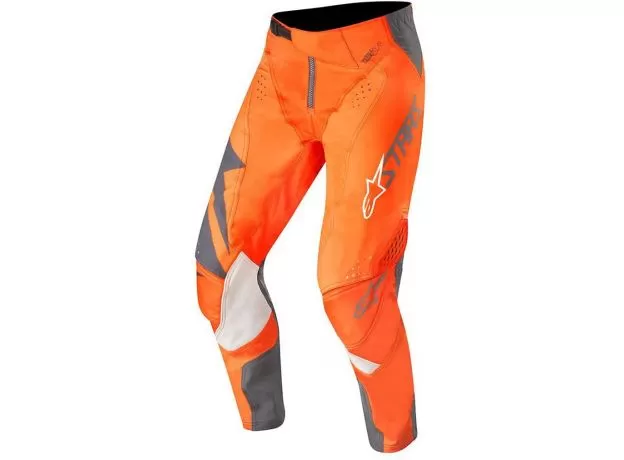 ALPINESTARS Кроссовые штаны TECHSTAR, Размер: 32, Цвет: FACTORY Anthracite/Orange