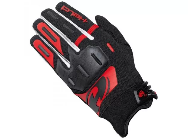 HELD Мотоперчатки Hardtack, Размер: 10, Цвет: Black-Red